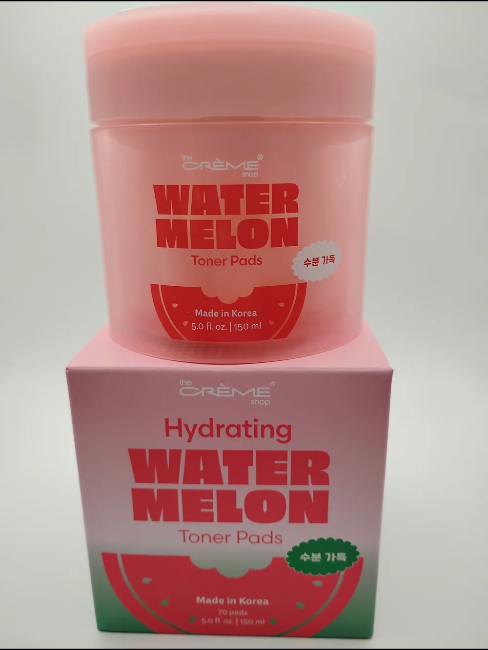 The Crème Shop Hydrating Watermelon Toner Pads That Are Flower Shaped BNIB